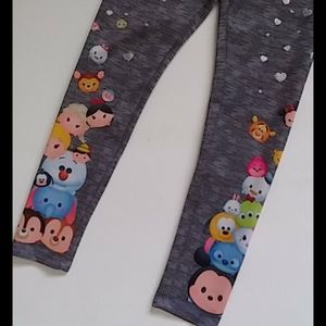 Tsum Tsum Medium Grey Girls Pants